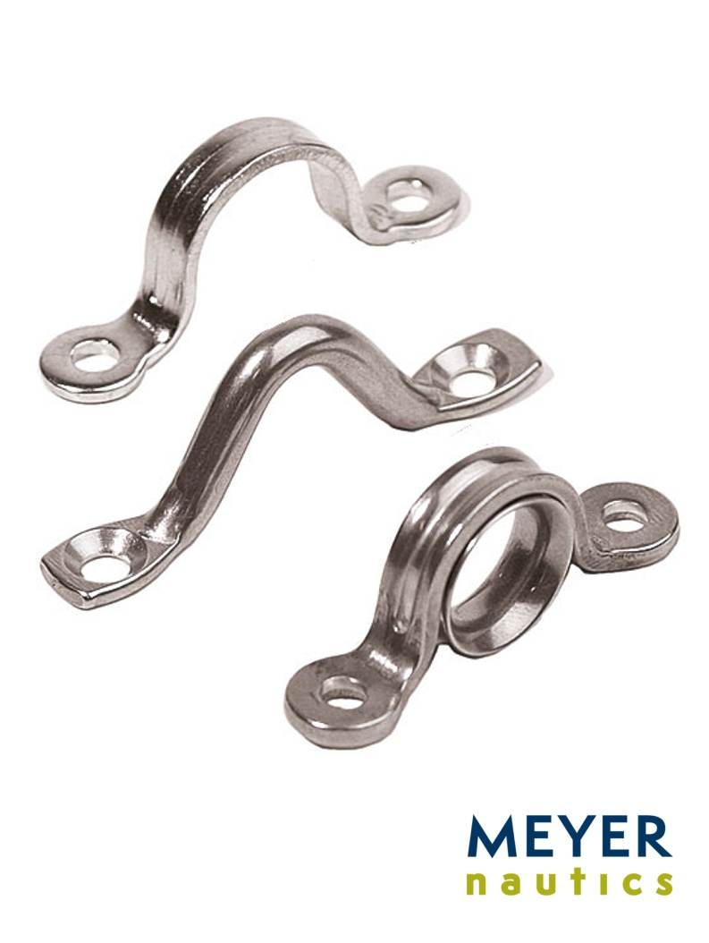 Niroaugbügel Flachstahl H 12mm Bild 1